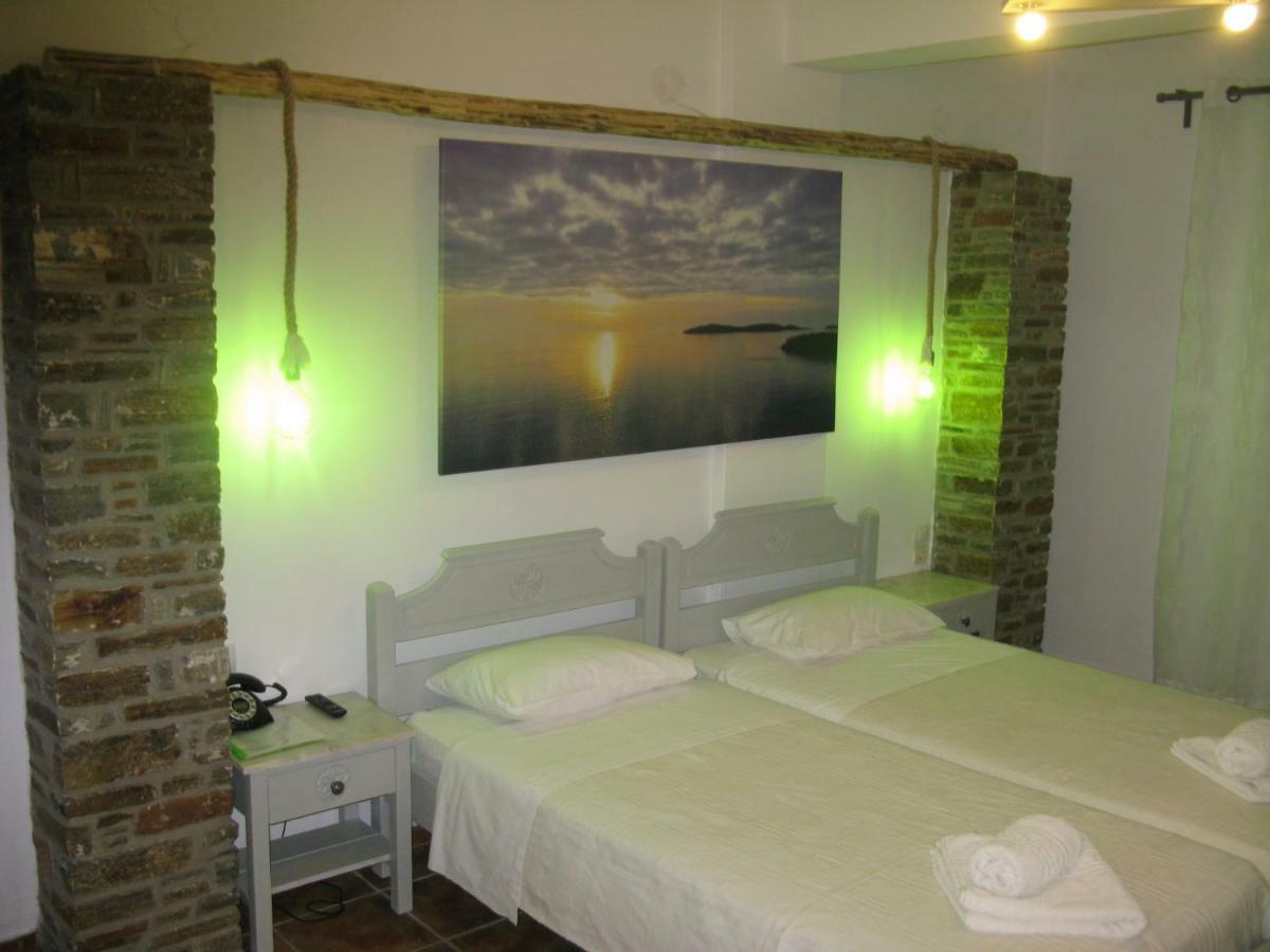 Anemos Sea View Aparthotel Batsi  Ngoại thất bức ảnh