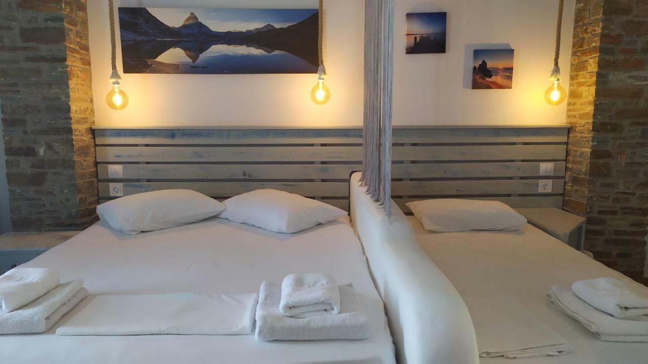Anemos Sea View Aparthotel Batsi  Ngoại thất bức ảnh